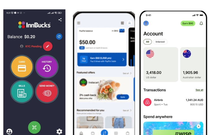 Collage of Various Apps
